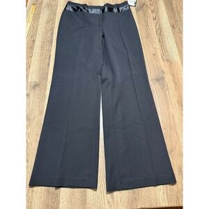 Constance Marie Pants, Women's Size 8, Black, Wide Leg, Dress Pants NWT